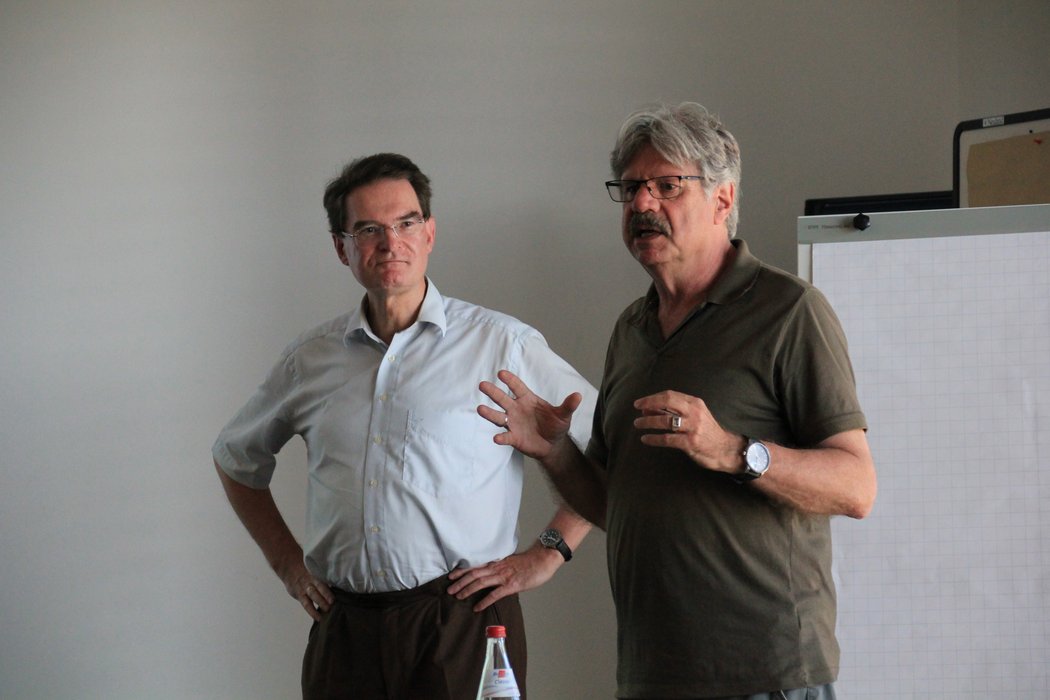 apl. Prof. Dr. Ulrich Wien und Prof. Dr. Johannes Ehmann
