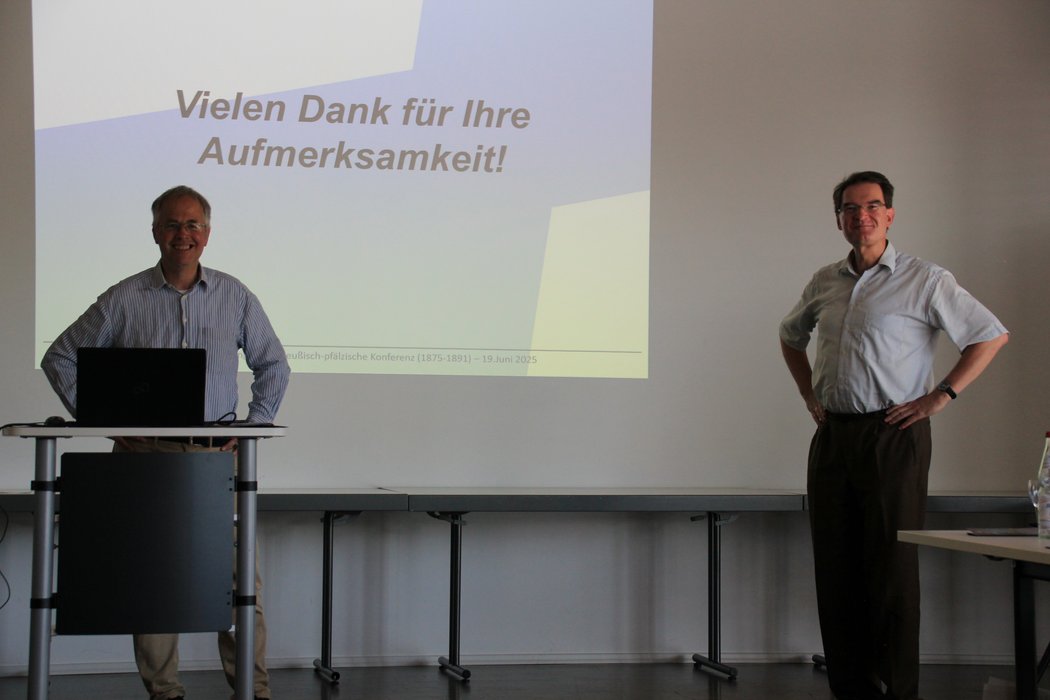 Dr. Andreas Metzing und apl. Prof Dr. Ulrich Wien 