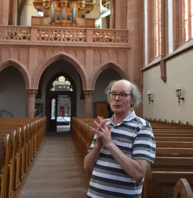 KMB Ulrich Loschky in der Protestantischen Kirche Lambrecht